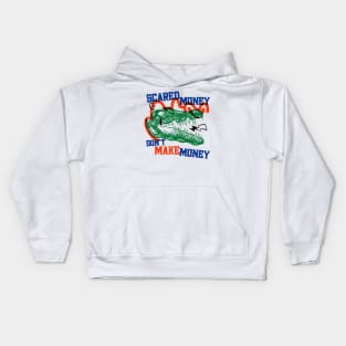 Scared Money Don't Make Money // Florida Blue & Orange Kids Hoodie